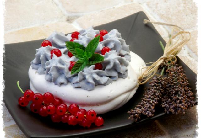 Crousti-Fondant aux Amandes et son Nuage de Lavande