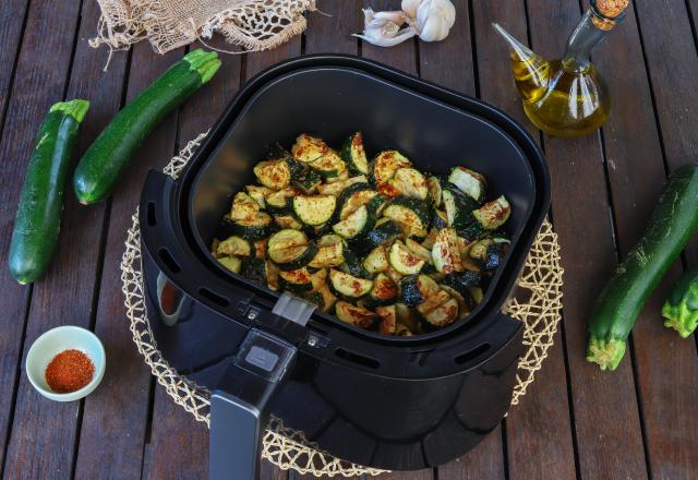 Courgettes au Air Fryer