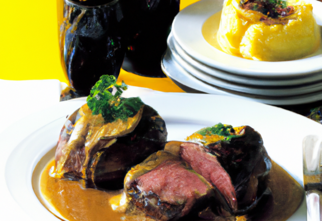 Tournedos de bœuf sauce grand veneur