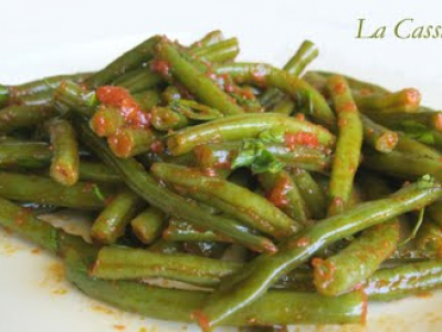 Haricots verts à la 'pugliese'