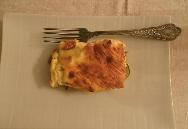 Gratin de courgettes et endives au Camembert