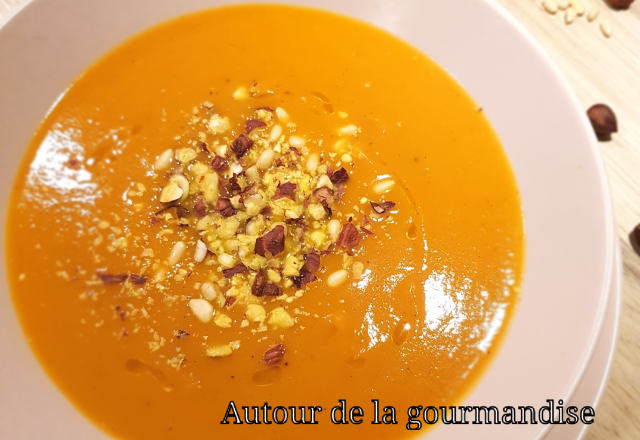 Velouté de courges au gingembre