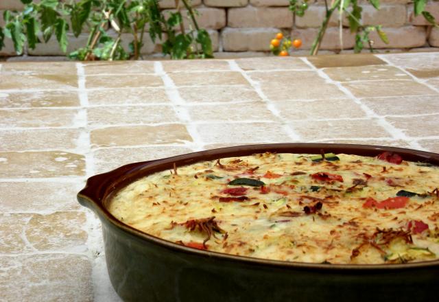 Gratin léger aux légumes du soleil