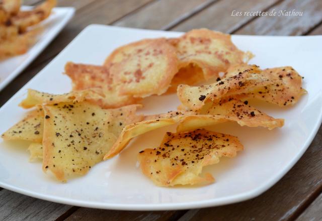 Chips de blancs d'œufs aux épices