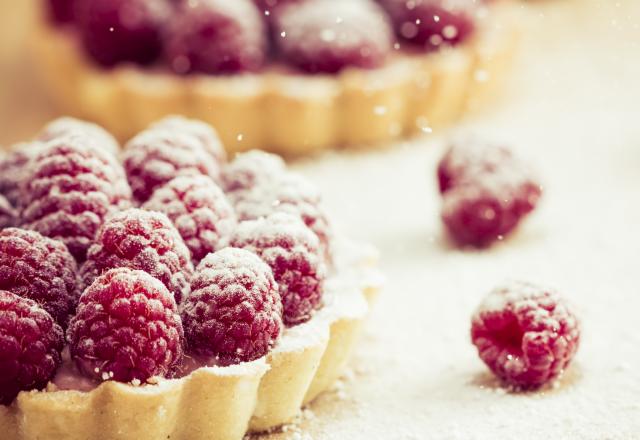 Tartelettes aux framboises