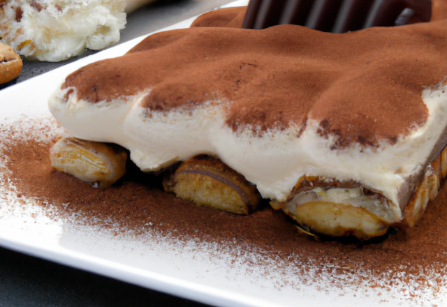 Tiramisu belge