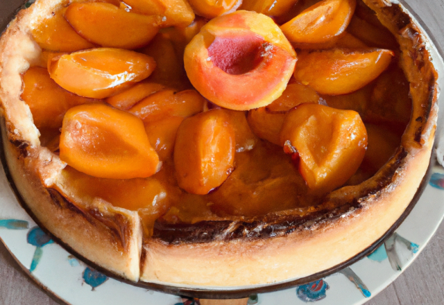 Tourte aux abricots