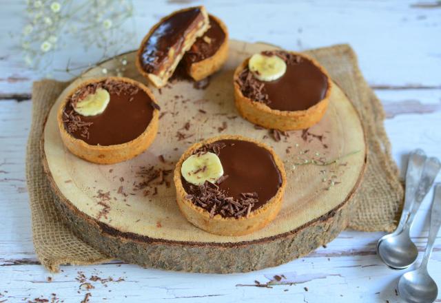 Tartelettes healthy au chocolat et banane