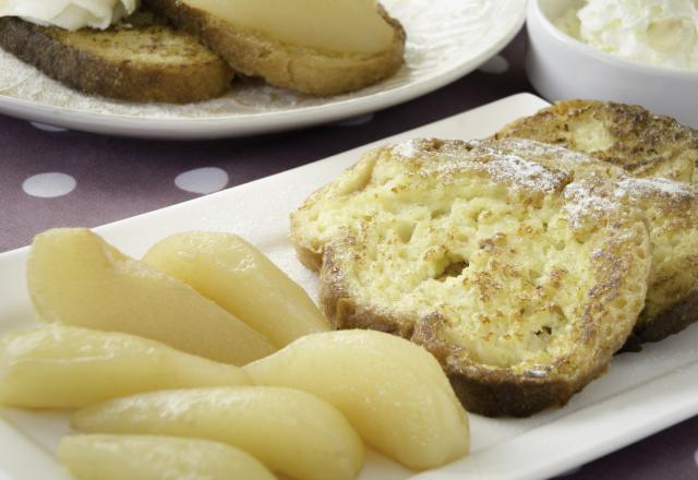 Poire au pain doré