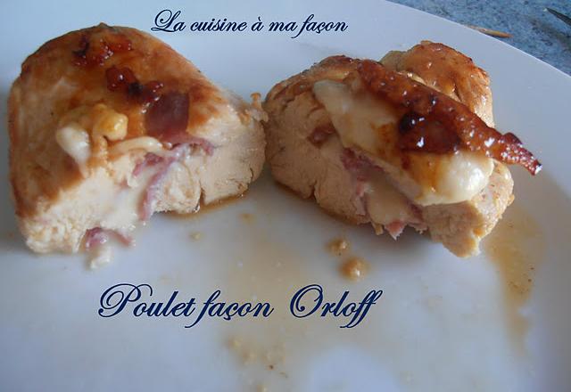 Poulet façon Orloff