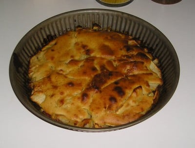 Gâteau aux pommes (sans œufs)