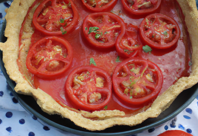 Tarte à la tomate traditionnelle