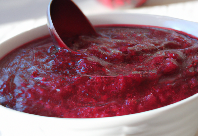 Coulis de fruits rouges maison