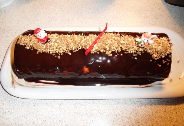 Bûche traditionnelle légère