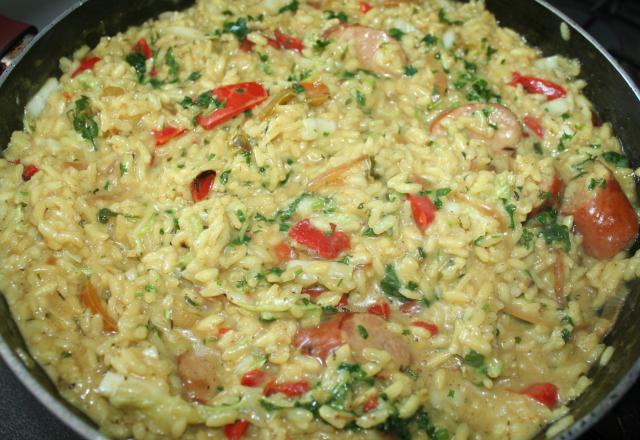 Risotto aux saveurs d'asie