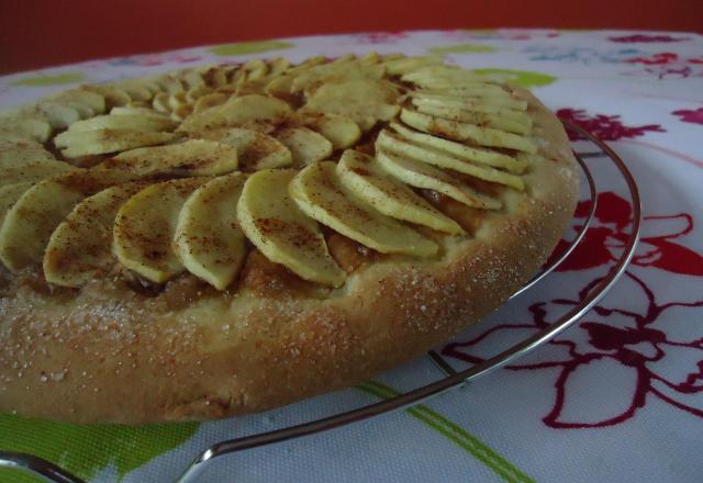 Brioche façon tarte aux pommes