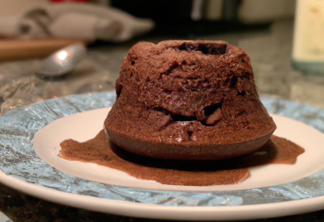 Gâteau au chocolat fondant vite fait