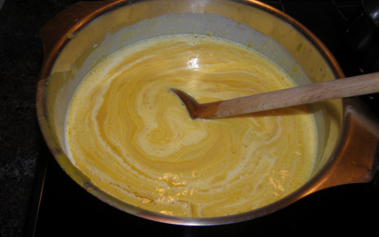 Soupe de légumes : courgette, carotte, pomme de terre