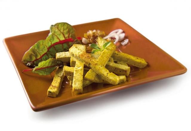 Frites de Tofou au curry