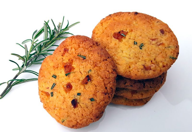 Cookies abricots et romarin au Thermomix