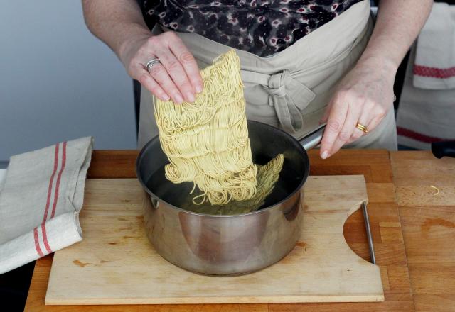 Nouilles instantanées : recettes pas-chères-pas-longues