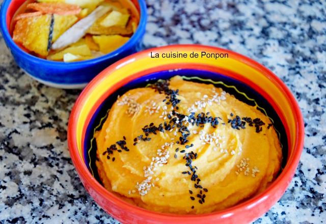 Houmous à la patate douce