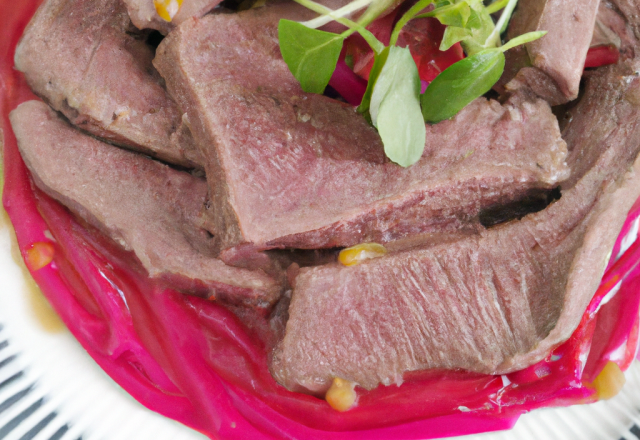 Bavette en gelée