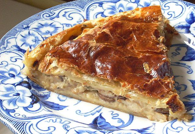 Tourte aux cèpes facile