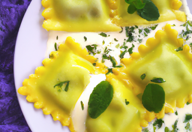 Raviolis à la brousse (ou ricotta)