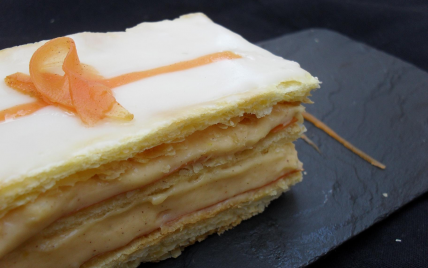 Millefeuille de carottes aux parfums d'épices