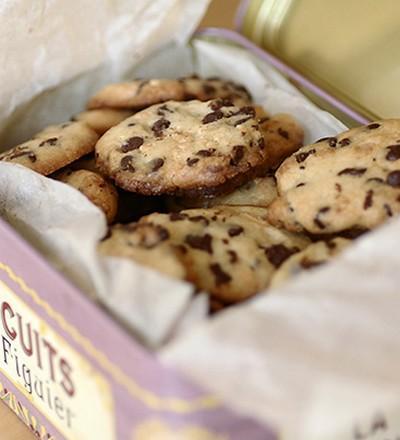 Cookies gourmands aux deux chocolats