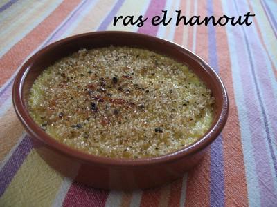 Crème brûlée au foie gras et au poivre vert