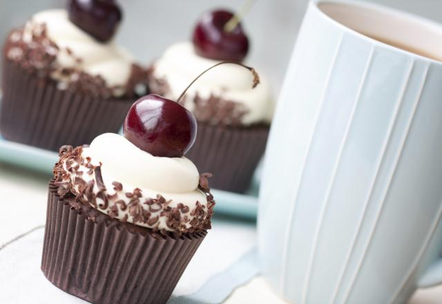 Cupcakes forêt noire