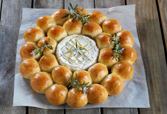 Jolie brioche au camembert