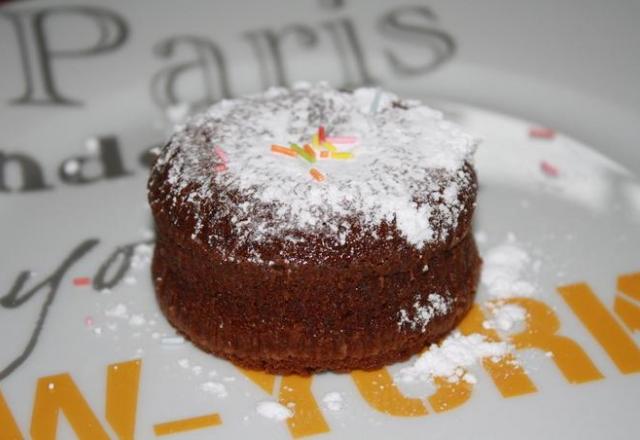 Cœur fondant au chocolat inratable