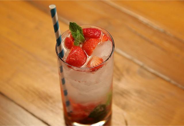 Mojito version fraise et sans alcool