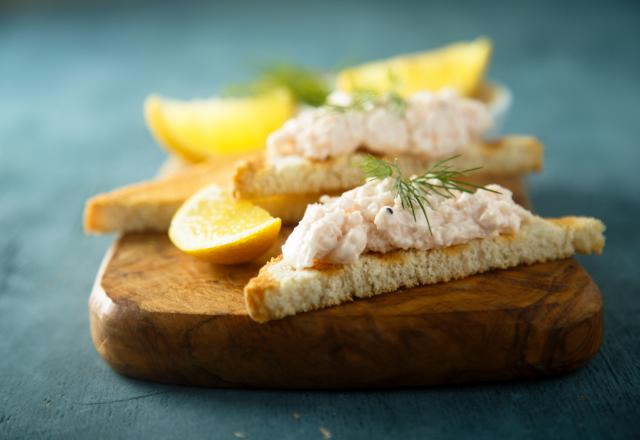 Toasts crevettes