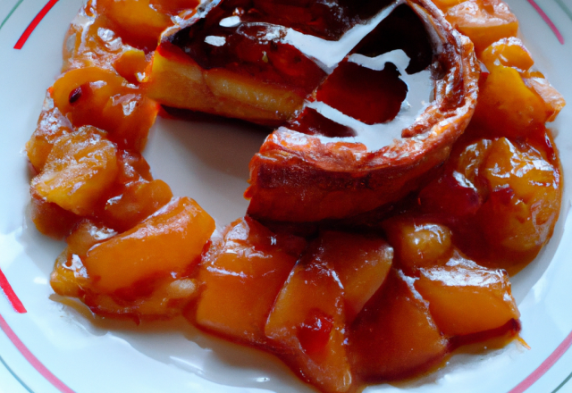 Tarte tatin express