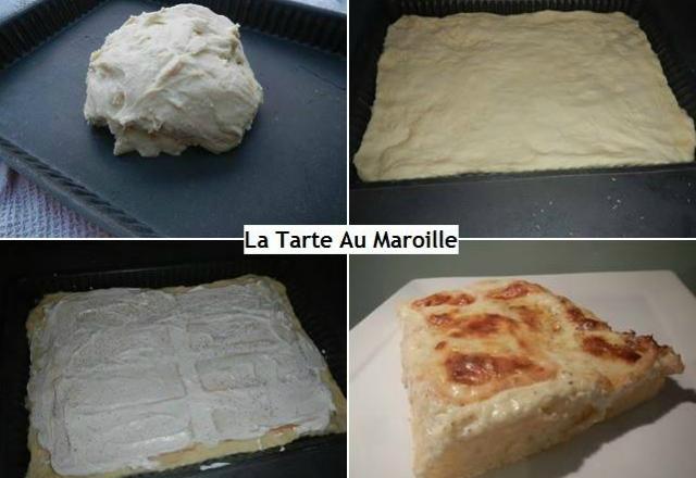 Tarte au maroilles généreuse