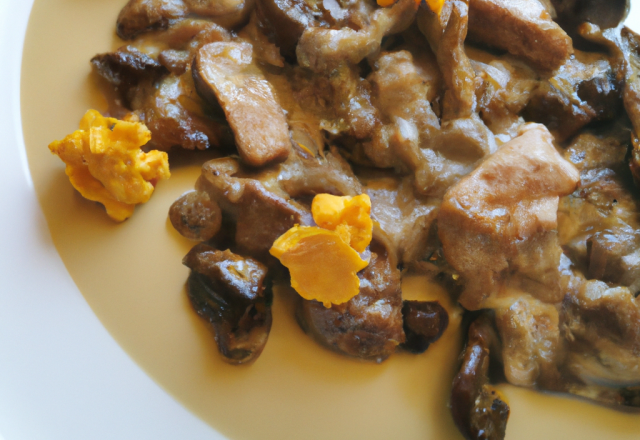 Veau aux morilles