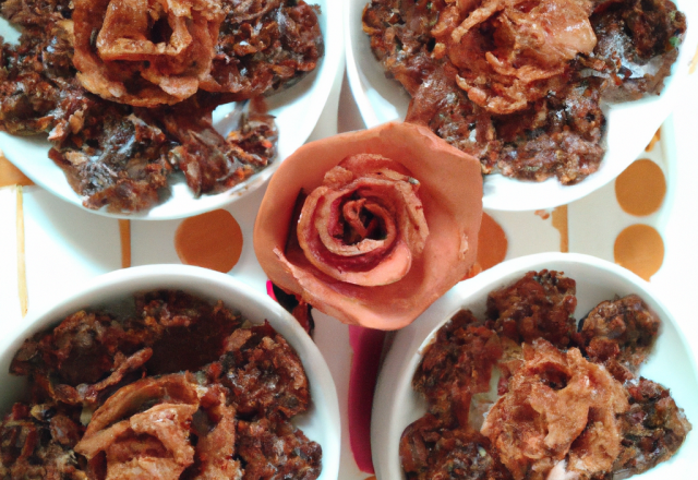 Roses des Sables maison aux corn'flakes et chocolat