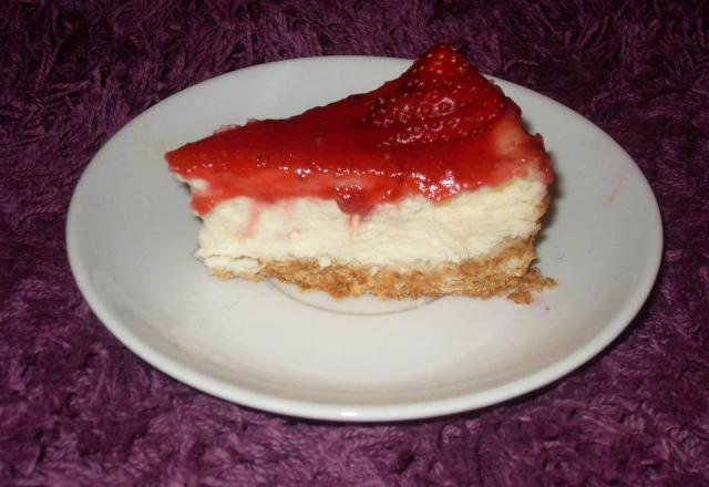 Cheesecake aux fraises économique