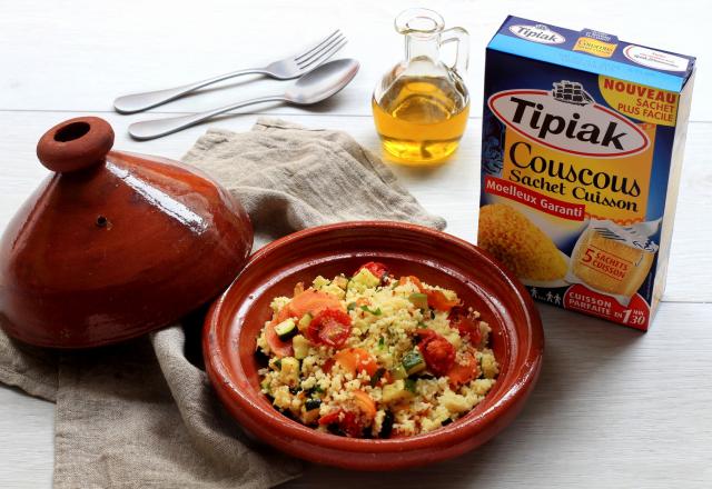 Couscous aux légumes grillés