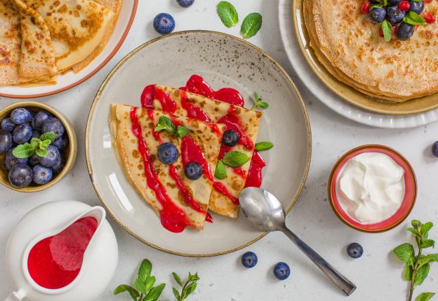 Une diététicienne nous donne des idées de garnitures de crêpes plus équilibrées pour la Chandeleur