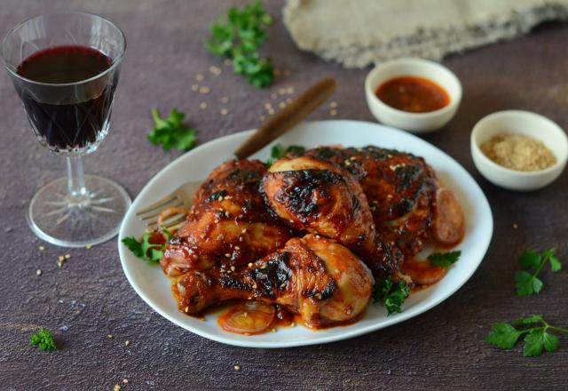 Cuisses de Poulet grillées du Périgord IGP aux saveurs asiatiques