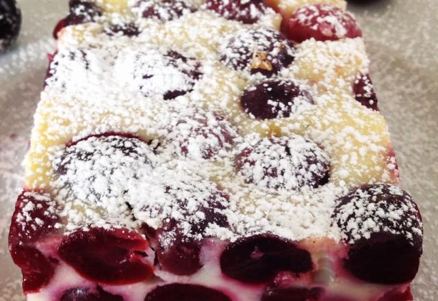 Clafoutis aux cerises et mascarpone