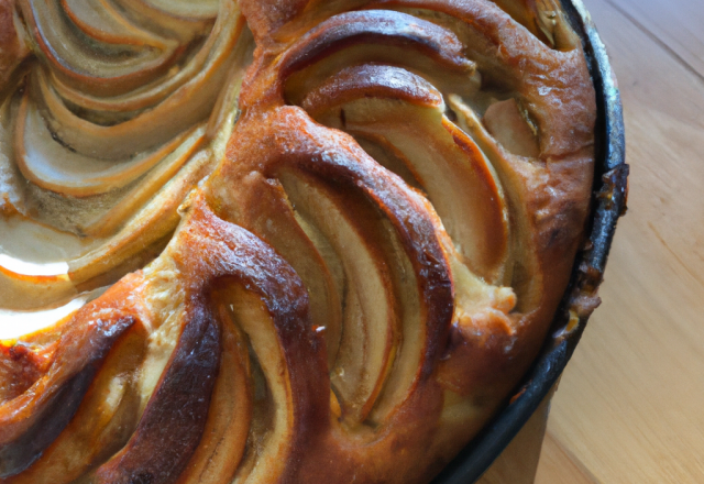 Gâteau aux pommes bon marché