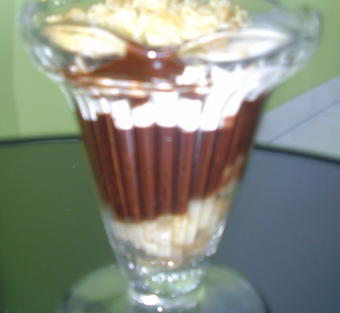 Verrines de tiramisu à la poire