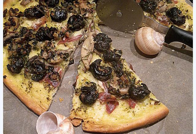 Pizza chic'oh ! Escargots...