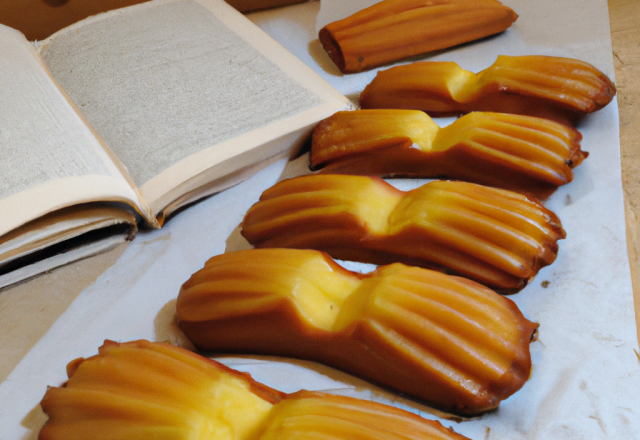 Entremets aux madeleines St Michel